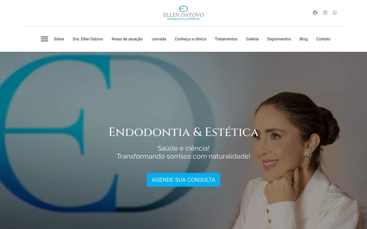 Site Dra. Ellen Datovo